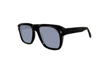PERICLE SOLE - C1 Nero Lucido/Lente Azzurra