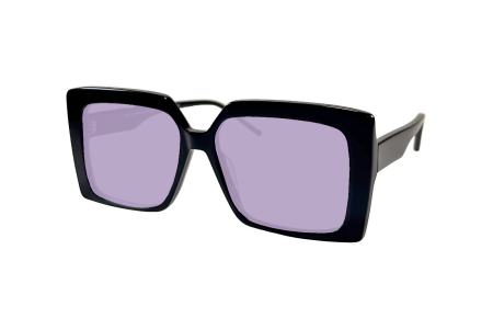 SELENE SOLE - C3 Nero Lucido/Lente Viola