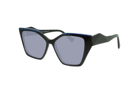 CLIZIA SOLE - C1 Nero Lucido/Lente Azzurra
